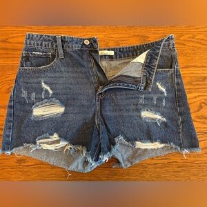 KanCan Women's Blue Jean Shorts